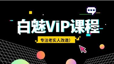 白魅VIP课程（专注老实人改造）网盘下载5.2GB