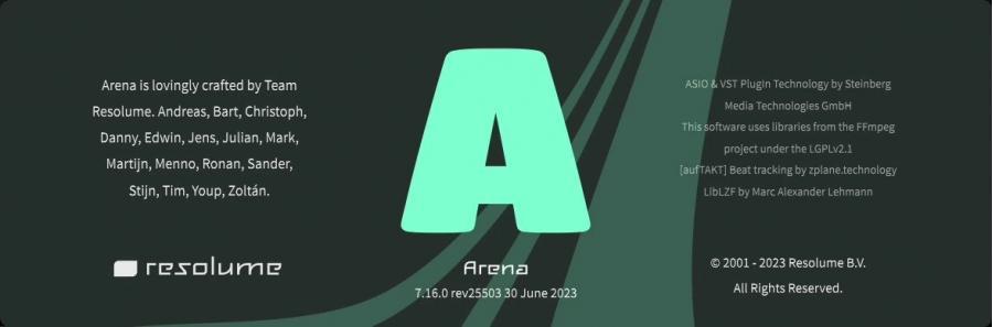 阿瑞娜Arena播控软件!2023新7.16.0版
Resolume Arena 7.16.0 (专