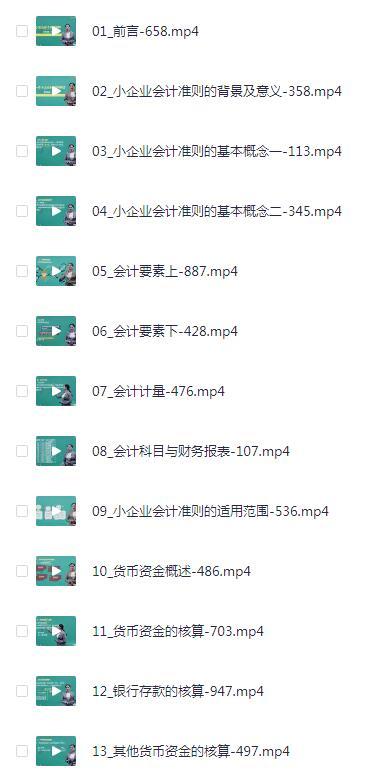 自考 07350 企业会计准则 精讲视频课程