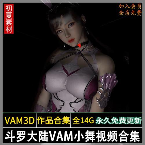 斗罗大陆3D同人VAM小舞视频作品合集P站动漫CG角色素材壁纸