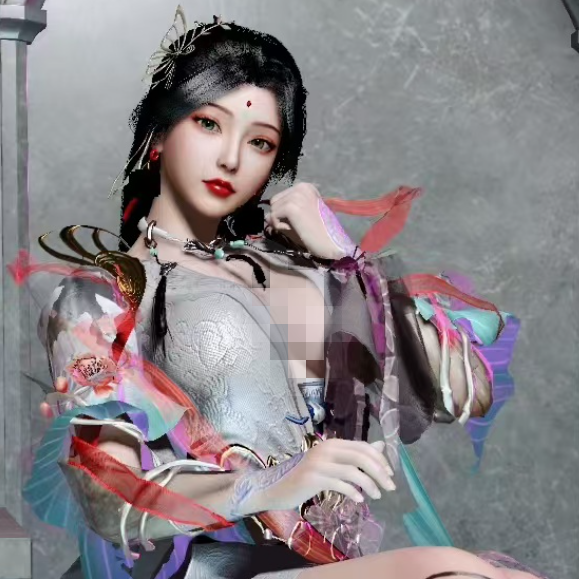 完美世界清漪妆神女人物卡mod