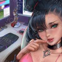 P站画师 Kittew原画插画3D作品合集4K俄罗斯画师肉感十足