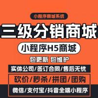 微商城V2版小程序定制服务/砍价/团购/拼团/秒杀等营销功能一体化小程序