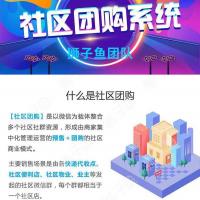 狮子鱼社区团购商城系统小程序V18.9独立开源版+前端