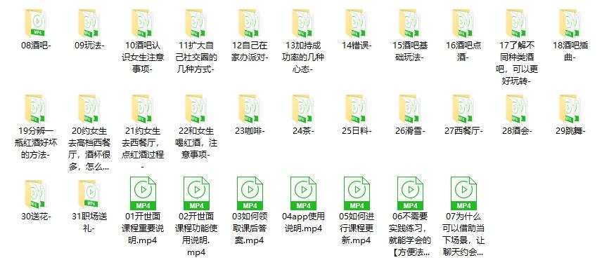 [8.1GB]开世面正式版（看课先看目录）