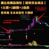 通达信新手炒股精品超级资金战法指标公式源码精准捕捉买卖点源码