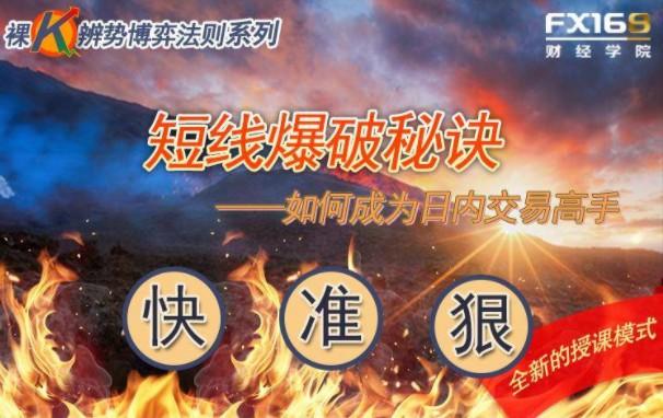 戴翀《短线爆破秘诀课程》 2019录播版 视频+文档 20个