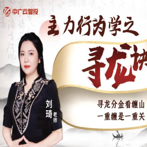 中广云刘琦老师高阶课《主力行为学之寻龙诀》系统课