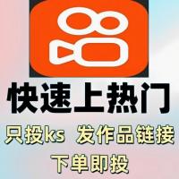快手上热门 图文作品热门 视频双击投放KS投放代投真人推送加热推流极速版