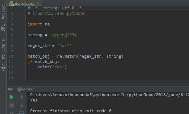 Python正则表达式初识（一）