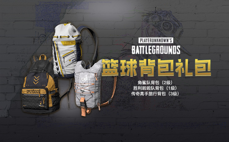 【STEAM官方旗舰店】PUBG 篮球背包礼包