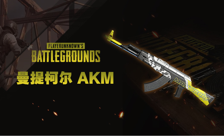【官方正品CDK】PUBG 曼提柯尔 - AKM【皇冠信誉,谨防假冒】