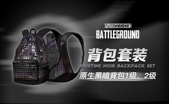 【官方正品CDK】PUBG 原生黑暗背包套装【皇冠信誉,谨防假冒】